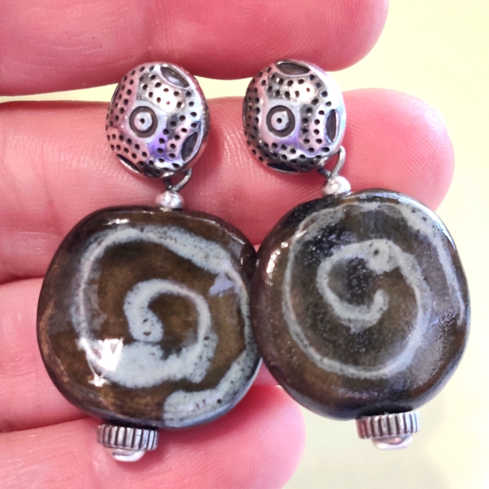 Brighton's Kazuri Earrings